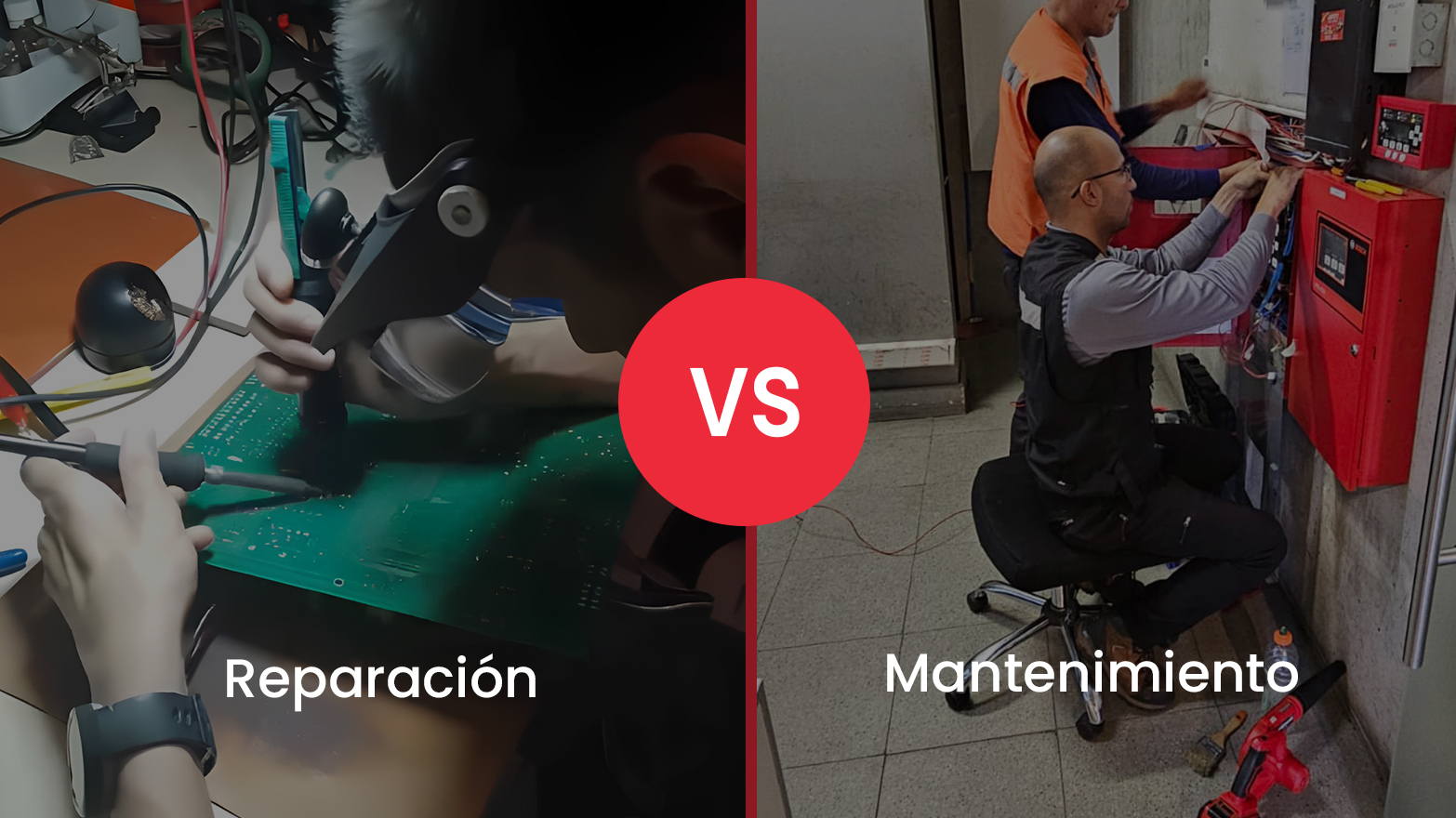 Reparación vs. Mantenimiento en Sistemas de Seguridad Electrónica: ¿Cuál es la diferencia y por qué es importante?